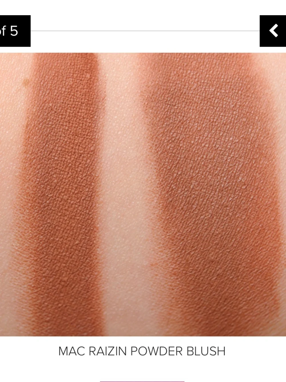MAC Cosmetics Blush Powder - Raizin - NIB